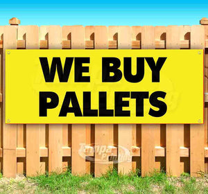 We Buy Pallets Banner