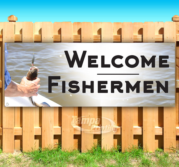 Welcome Fishermen Banner
