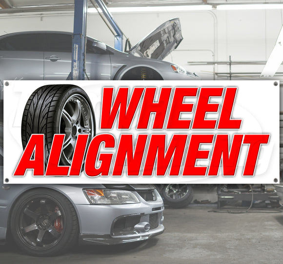 Wheel Alignment Banner