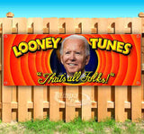 Biden Looney Tunes Banner