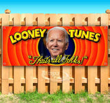 Biden Looney Tunes Banner