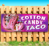 Cotton Candy Taco Banner