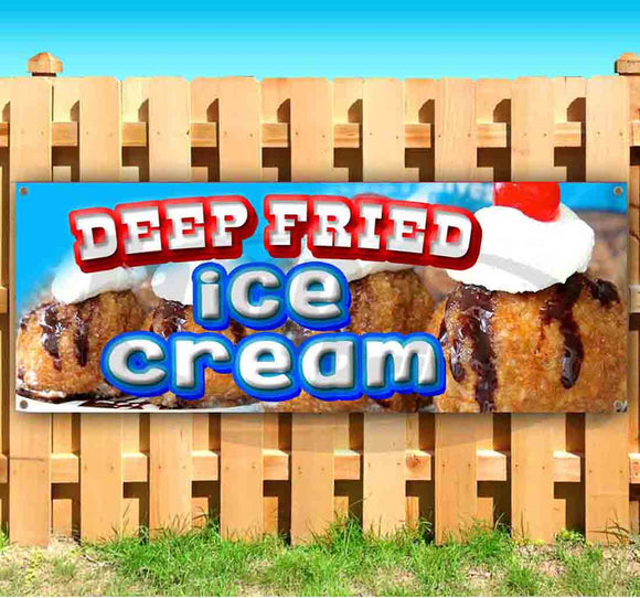 Deep Fried Ice Cream Banner