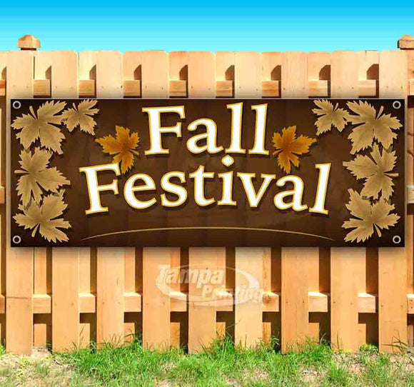 Fall Festival Leaf BG Banner