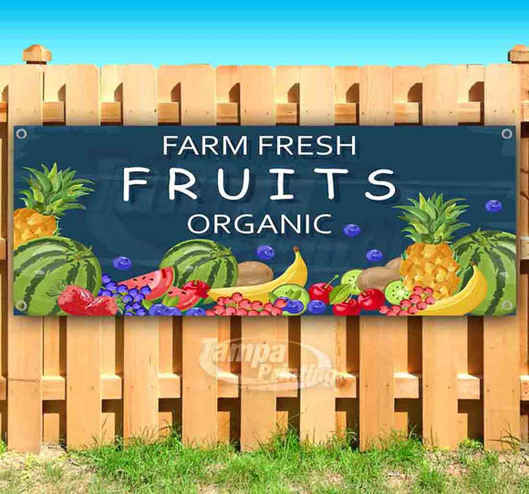 Farm Fresh Fruits Banner