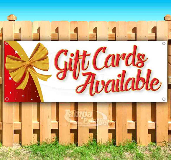 Gift Cards Available Banner