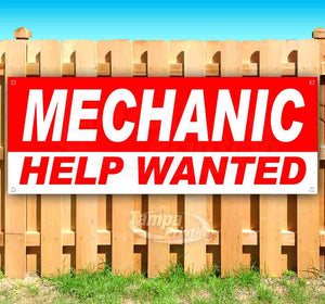Mechanic Help Wanted Banner