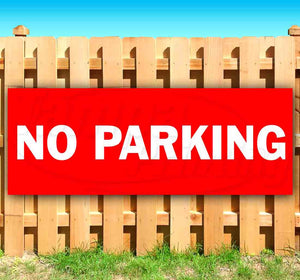 No Parking Banner