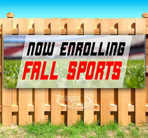 Now Enrolling Fall Sports Banner