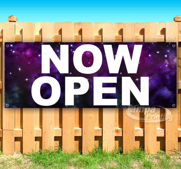 Now Open Banner