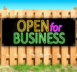 Open For Business Banner