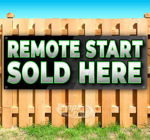 Remote Start Sold Here Banner