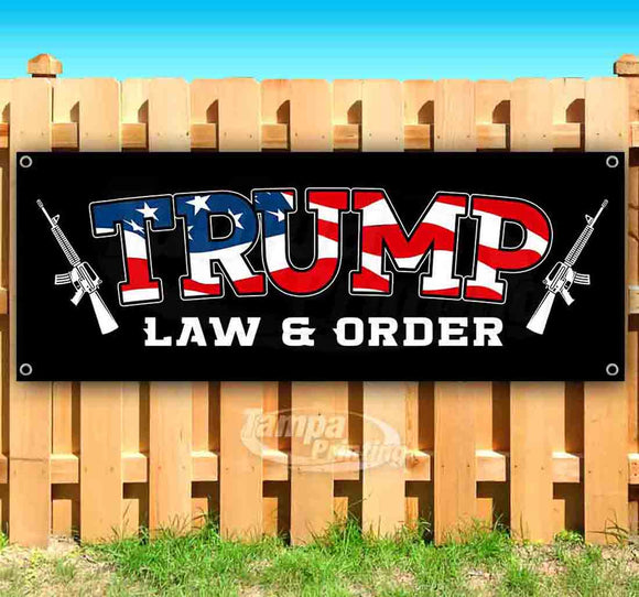 Trump Law And Order Banner
