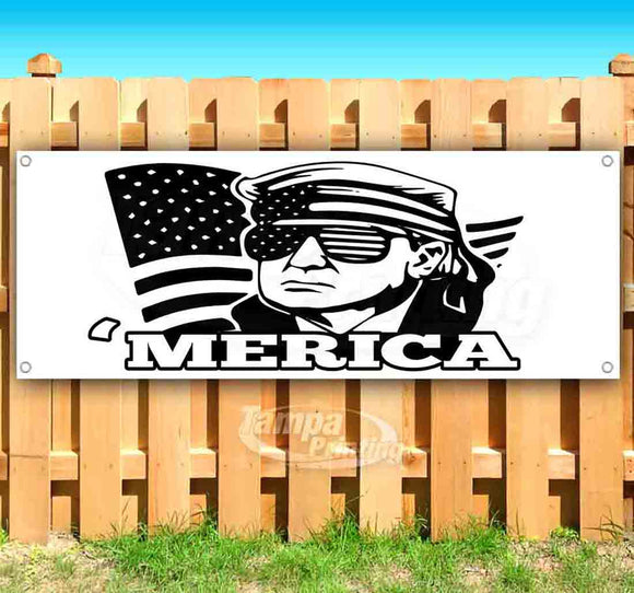 Trump Merica America Banner