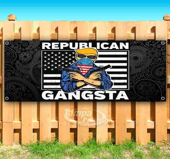 Trump Republican Gangsta Banner