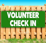 Volunteer Check In Banner