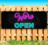 We're Open Banner