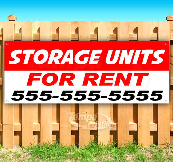 Storage Unit For Rent Banner
