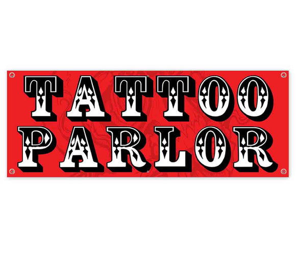 Tattoo Parlor Banner