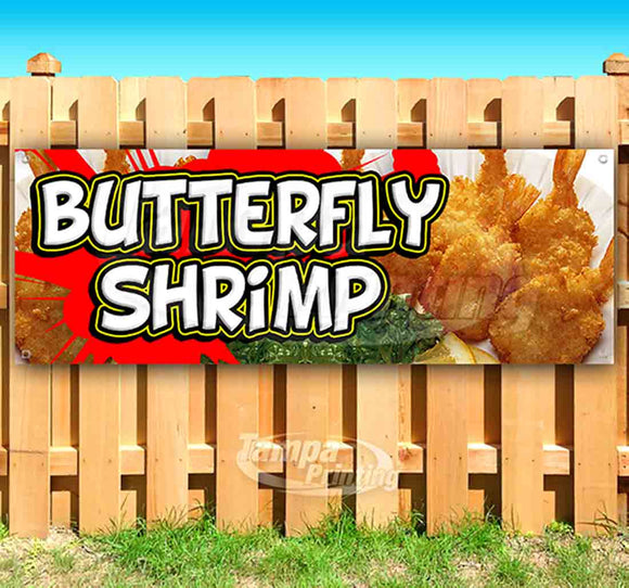 Butterfly Shrimp Banner