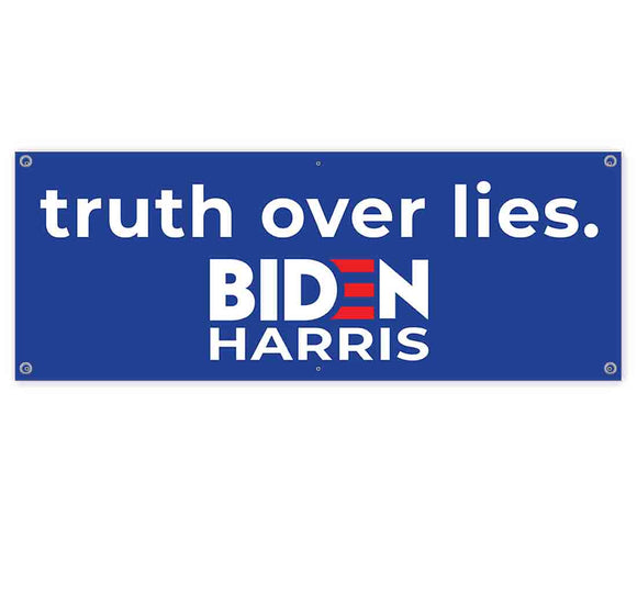 Biden Harris Truth Banner