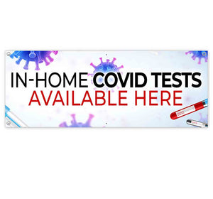 In Home Covid Tests Banner