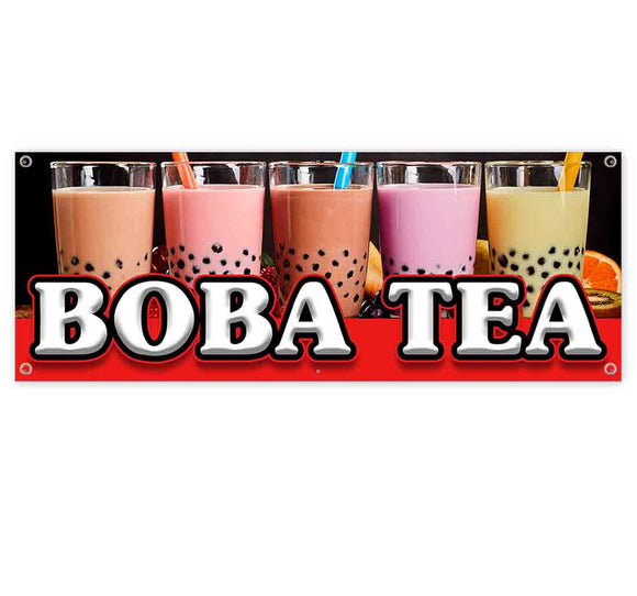 Boba Tea Banner