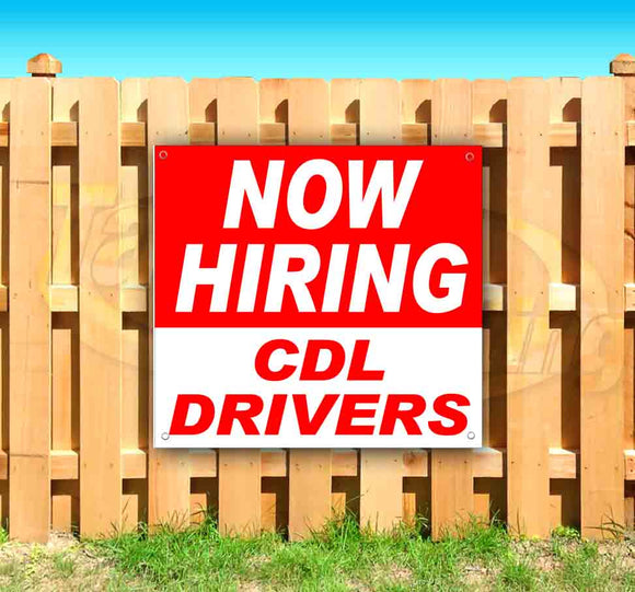 Now Hiring CDL Drivers SQUARE Banner