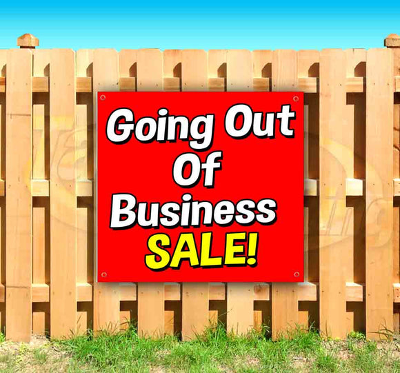 Going Out Of Business Sale SQUARE Banner