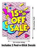 Sale 15% Off A-Frame Signs, Decals, or Panels