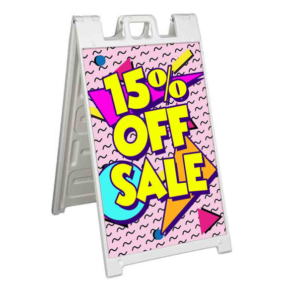 Sale 15% Off A-Frame Signs, Decals, or Panels