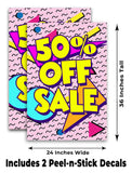 Sale 50% Off A-Frame Signs, Decals, or Panels