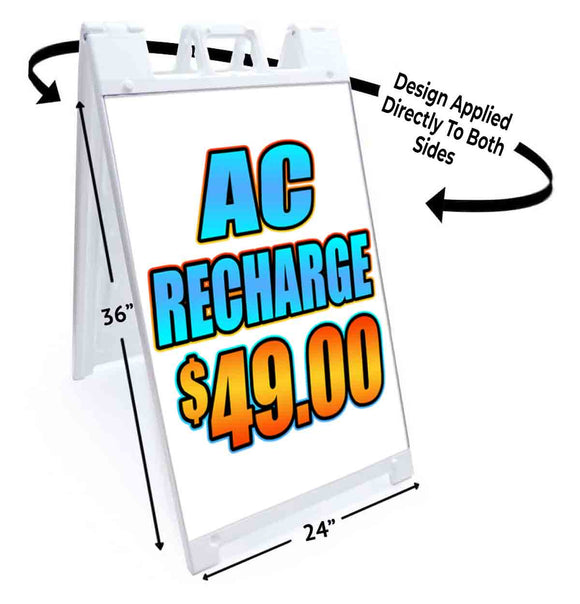 AC Recharge $49.00 A-Frame Signs, Decals, or Panels