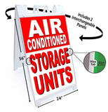 Air Conditioned Storage Units A-Frame Signs, Decals, or Panels