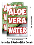 Aloe Vera Water A-Frame Signs, Decals, or Panels