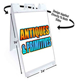 Anqitues Primitives A-Frame Signs, Decals, or Panels
