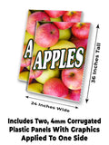 Apples A-Frame Signs, Decals, or Panels