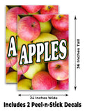 Apples A-Frame Signs, Decals, or Panels