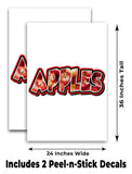 Apples A-Frame Signs, Decals, or Panels