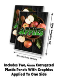 Apples A-Frame Signs, Decals, or Panels