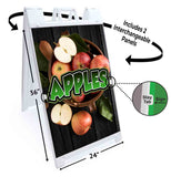 Apples A-Frame Signs, Decals, or Panels