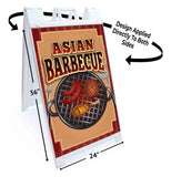 Asian BBQ A-Frame Signs, Decals, or Panels