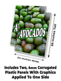 Avocados A-Frame Signs, Decals, or Panels