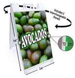 Avocados A-Frame Signs, Decals, or Panels