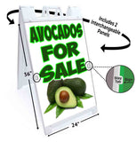 Avocados For Sale A-Frame Signs, Decals, or Panels