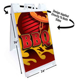 BBQ A-Frame Signs, Decals, or Panels