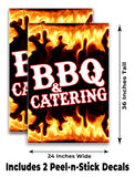 BBQ & Catering  A-Frame Signs, Decals, or Panels