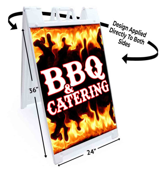 BBQ & Catering  A-Frame Signs, Decals, or Panels