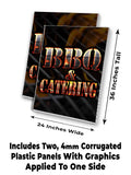 BBQ & Catering A-Frame Signs, Decals, or Panels