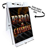 BBQ & Catering A-Frame Signs, Decals, or Panels